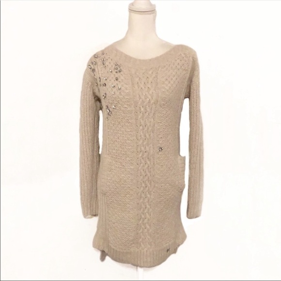 ⭐️ VS Jewels Cable Knit Wool Sweat… - Picture 1 of 7